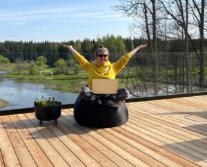Remote working in natural environments