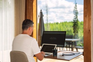 Strategies for daily off-grid living and working