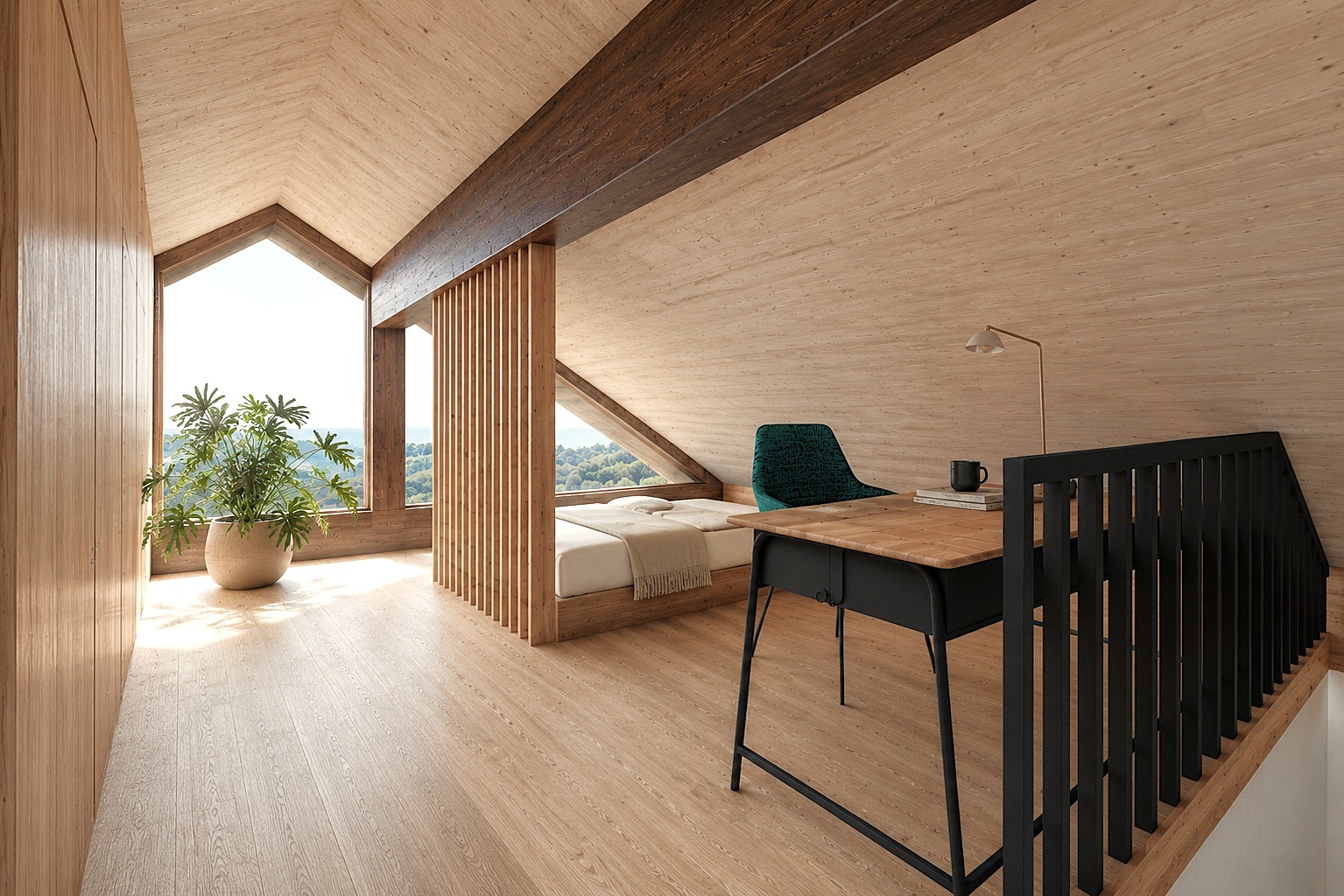 ODYL VESTA PLUS interior mezzanine