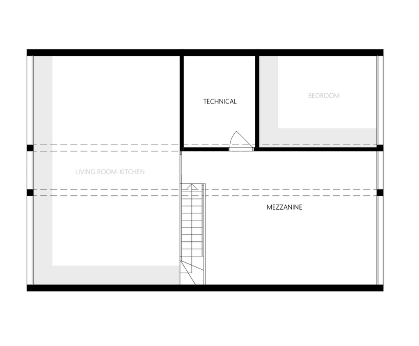 ODYL 85 mezzanine floor plan
